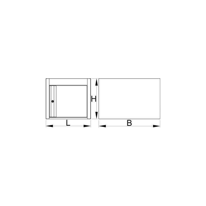 Armario modular montado debajo de la encimera - 990NDH