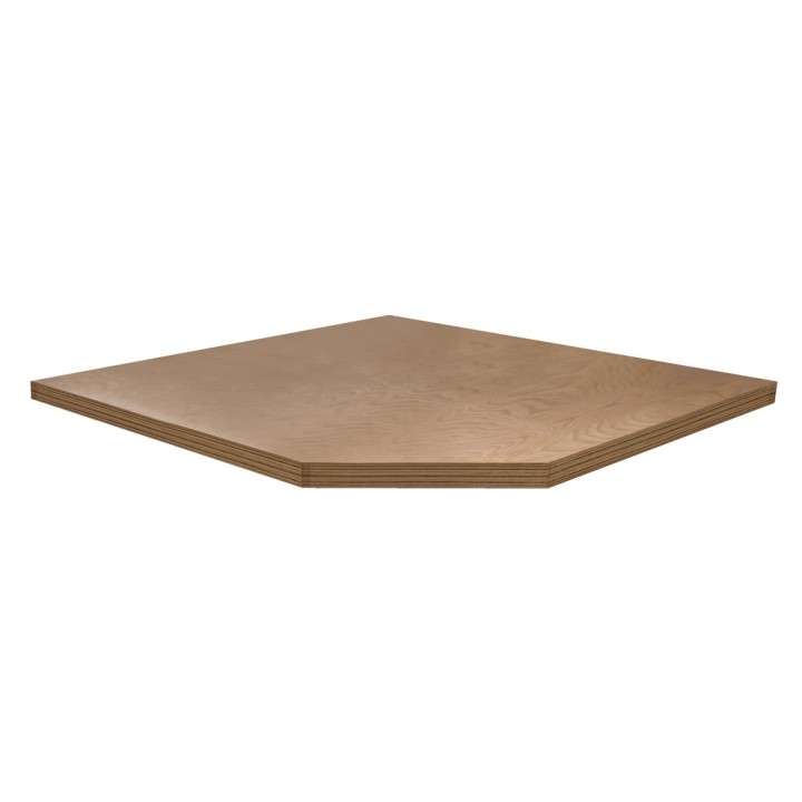 Encimera esquinera de madera de banco de trabajo modular - 990TW1