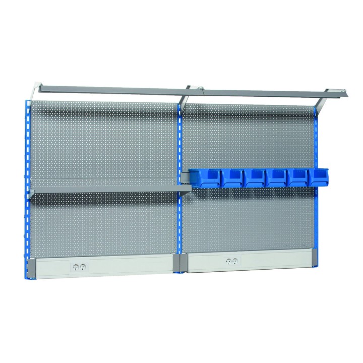 Panel frontal perforada modular - 990MC4