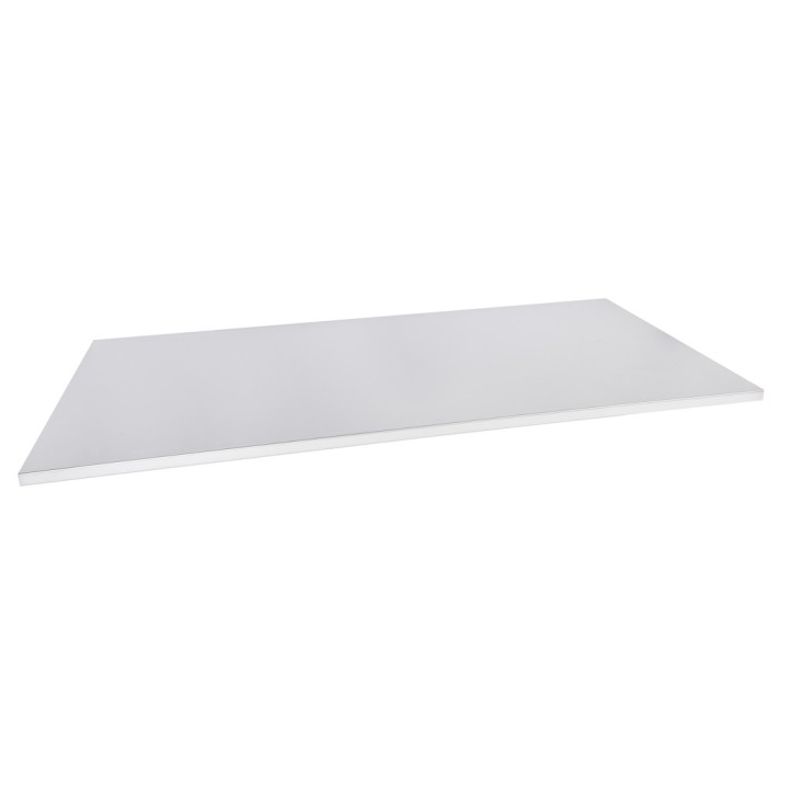 Placa de trabajo de madera con tapa de acero inoxidable - 990TW-SST
