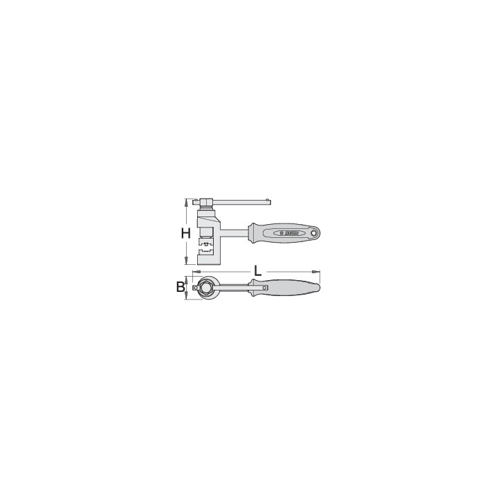 Tronchacadenas, herramienta de presión y remache para motos - 3200/2BI