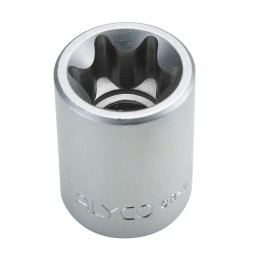 Llaves De Vaso Torx Hembra (Tipo E) De 1/2" ALYCO