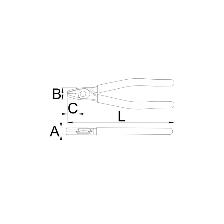 Alicates para tornillos - 407/4PR