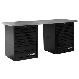 Banco técnico con dos amplios armarios - 990TB2
