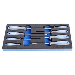 Juego de destornilladores TBI en bandeja SOS - 964/9SOS