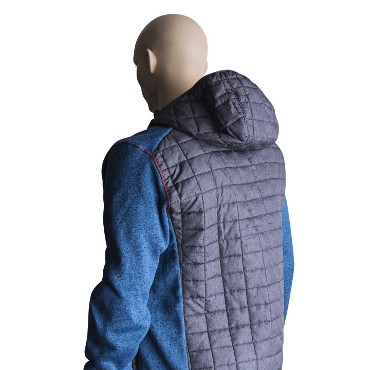 Chaqueta híbrida de punto para hombre - 1856M