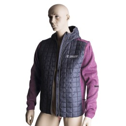 Chaqueta híbrida de punto para mujer - 1856W