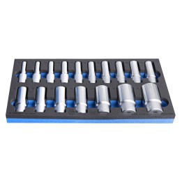 Juego de vaos largos 1/2 "en la bandeja de herramientas SOS