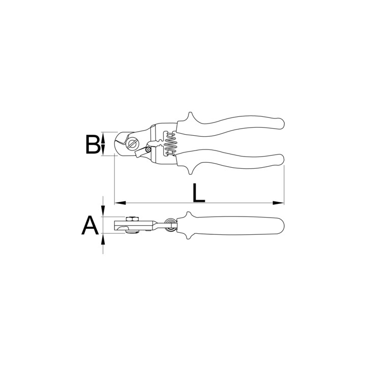 Cortadores de carcasa de cable - 584/4BI-US