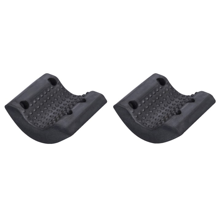 Cubiertas de goma reemplazables para la abrazadera, redondas, juego