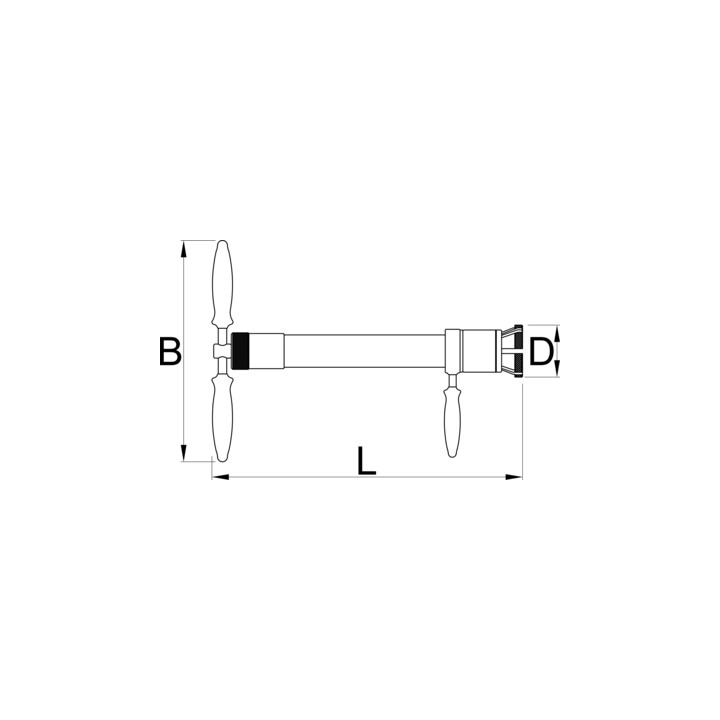 Extractor universal del asiento de la horquilla delantera