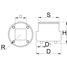 Herramienta de tapa de biela para Sram DUB - 1609.2DUB/5