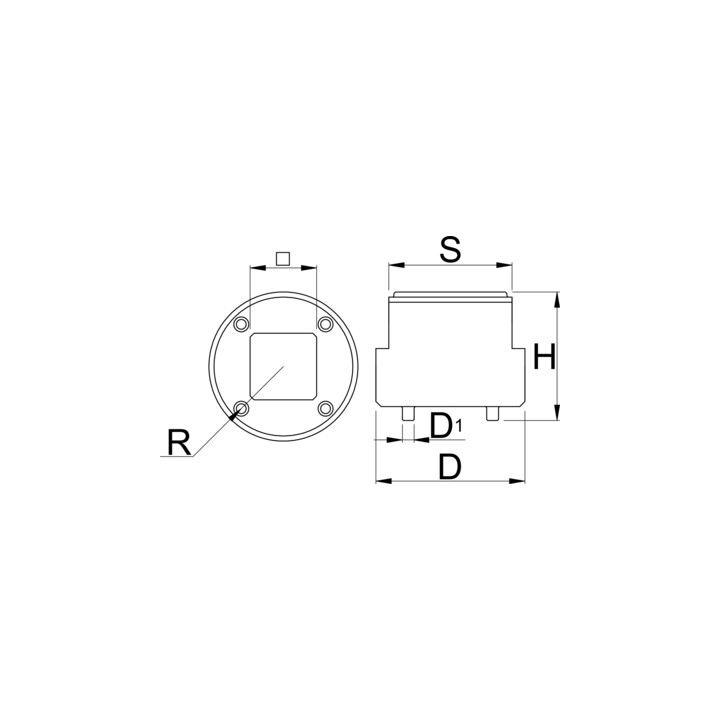 Herramienta de tapa de biela para Sram DUB - 1609.2DUB/5