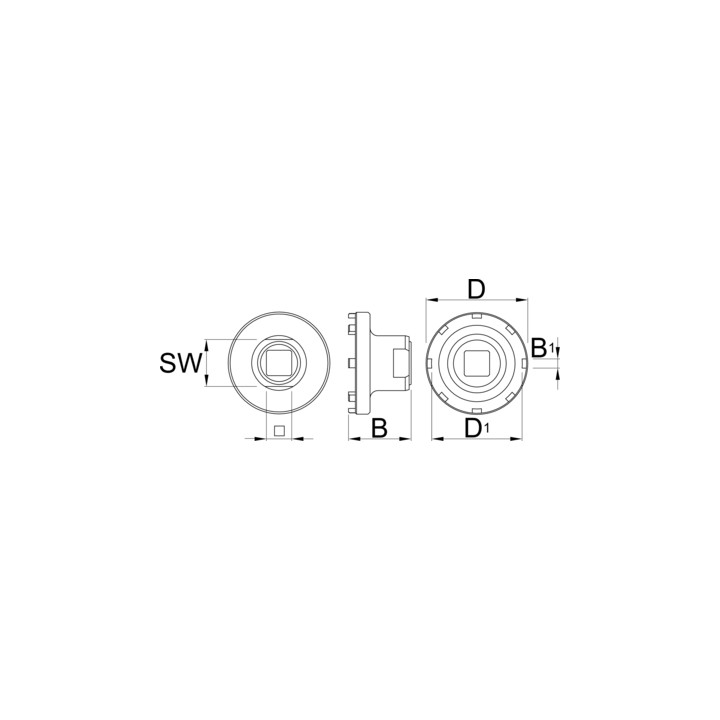 Herramienta para contratuercas Bosch gen 2 - 1726.BL2