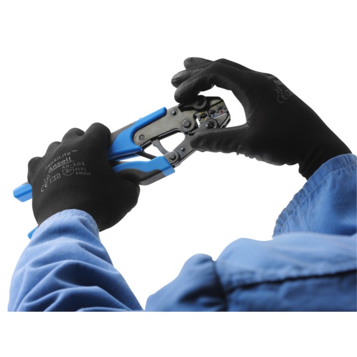 Juego de tenazas grip para conexiones de cables con bocas