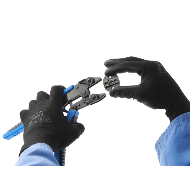Juego de tenazas grip para conexiones de cables con bocas