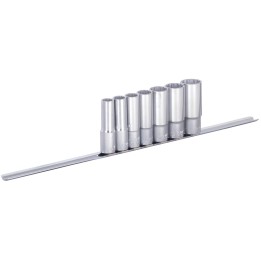Juego de vasos largos 1/2" en regleta - 190H12LP7