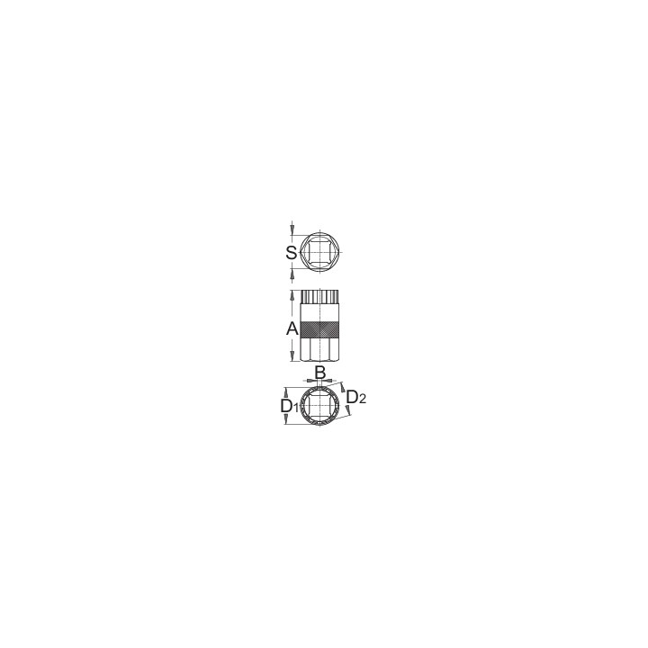 Llave extractor de cassette para Shimano - 1670.5/4