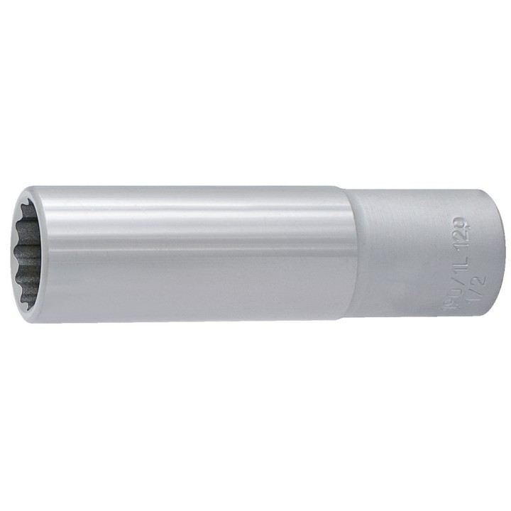 Vaso 1/2" largo 12p - 190/1L12p