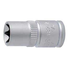 Vaso 1/4" Torx, hembra - 189/2