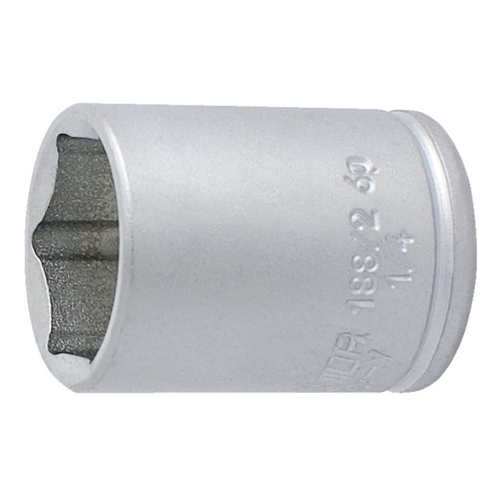 Vaso 1/4", 6 caras - 188/2 6p