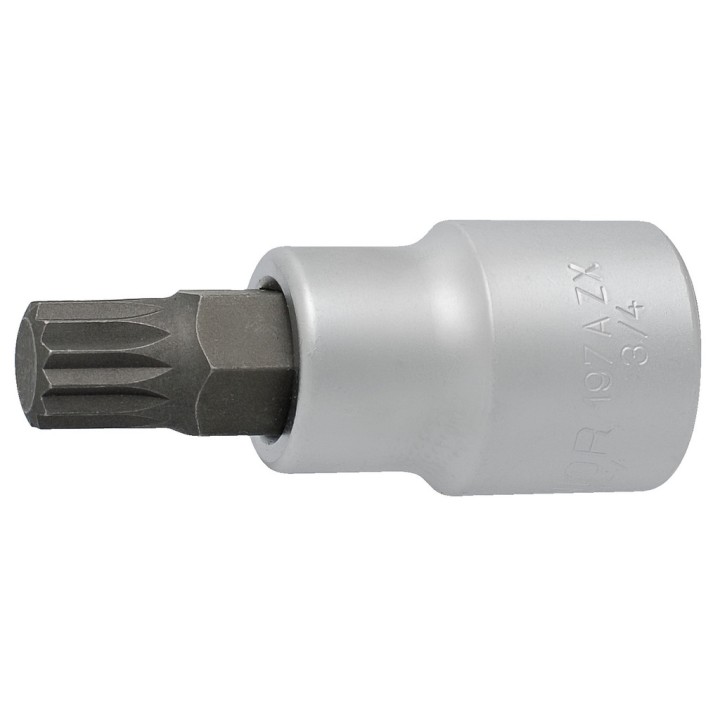 Vaso 3/4" con punta ZX - 197/2AZX