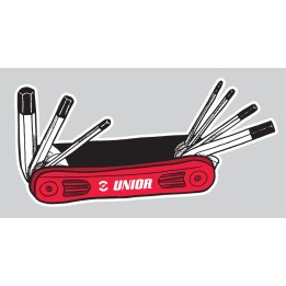 Pegatina multiherramienta Unior - 1843BIKE-MULTITOOL