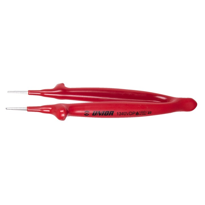 Pinza de precisión, punta plana, aislada - 1340VDP