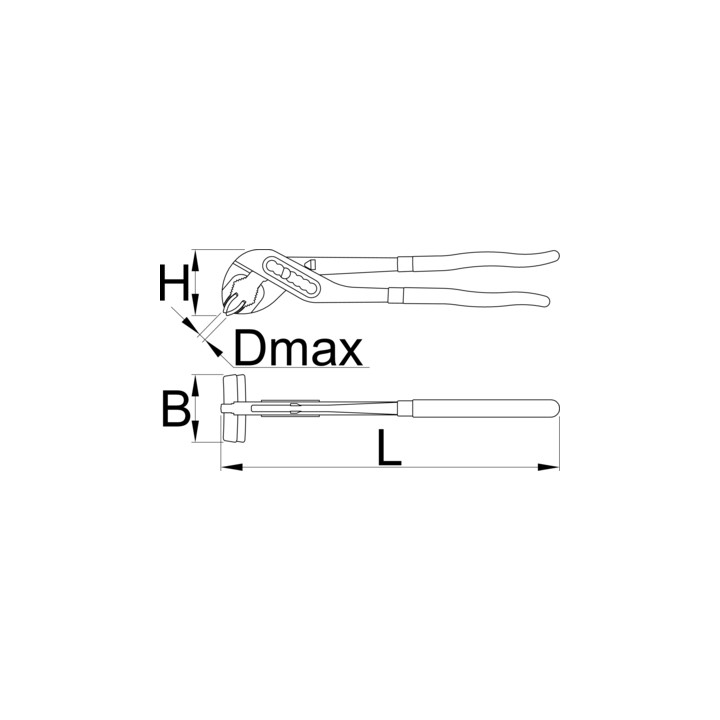 Pinza para acomodar la llanta - 1601/2DP-US