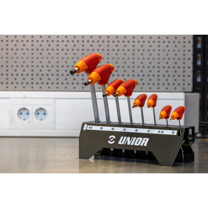 Soporte para destornilladores de perfil HX con mango en T - h.TW-HX