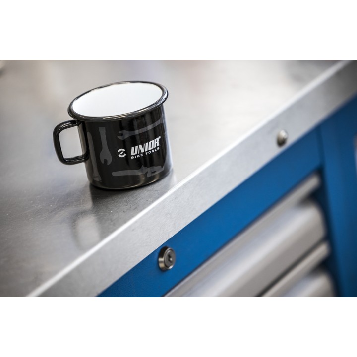 Taza esmaltada - 1841A-BLACK