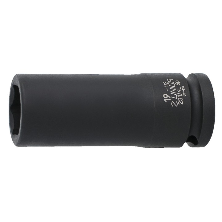 Vaso 1/2" de impacto largo - 231/4L6p