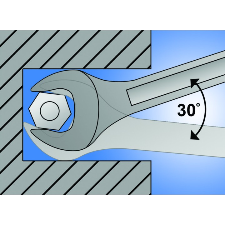 Llave fija de dos bocas - 110/1
