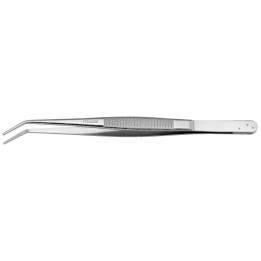 Pinza de precisión, punta curva - 1343