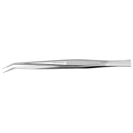 Pinza de precisión, punta curva - 1346