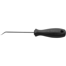 Punzón redondo, doblemente curvado de punta pequeña, con mango - 639D