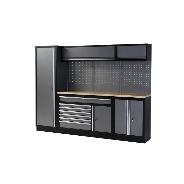 Conjunto De Taller De 4 Módulos Con Base De Trabajo Móvil Y