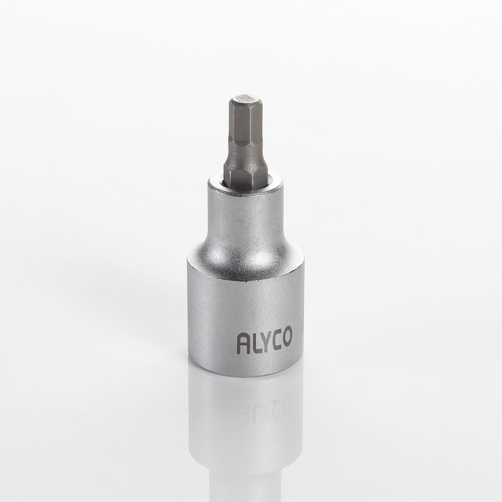 Llaves De Vaso Con Punta Hexagonal De 1/2" ALYCO