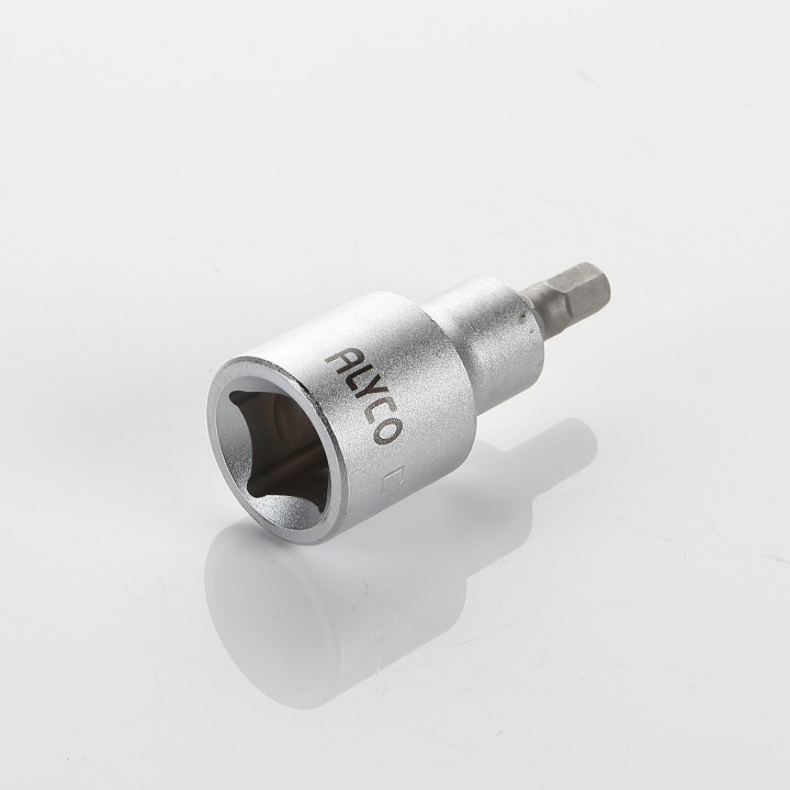 Llaves De Vaso Con Punta Hexagonal De 1/2" ALYCO