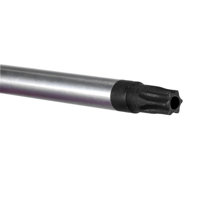 Juego De 6 Destornilladores Con Boca Torx Inviolable Con Mango