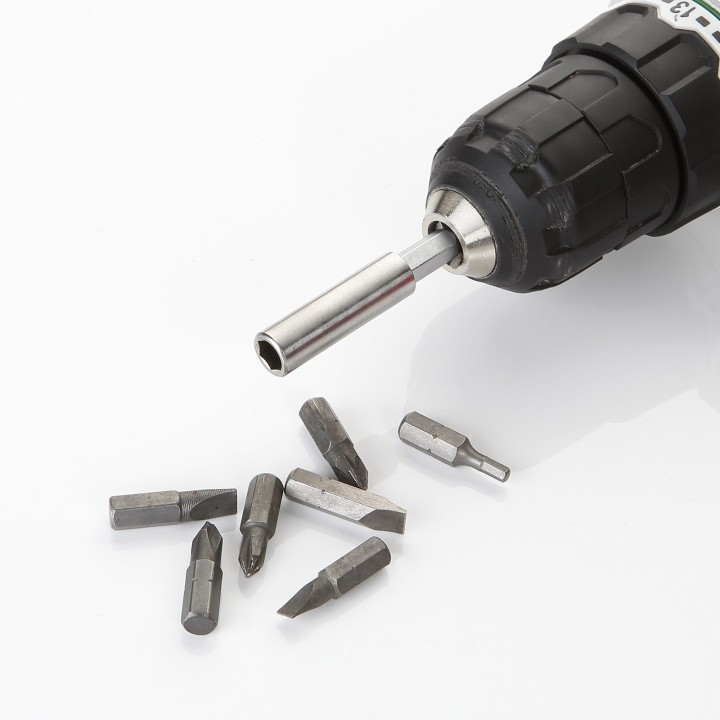 Adaptador magnético con conexión de 1/4" y boca hexagonal Alyco