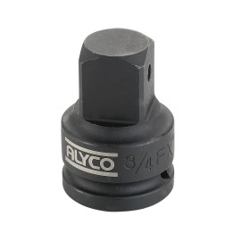 Adaptador para llaves de vaso de impacto, con conexión hembra de 3/4" 