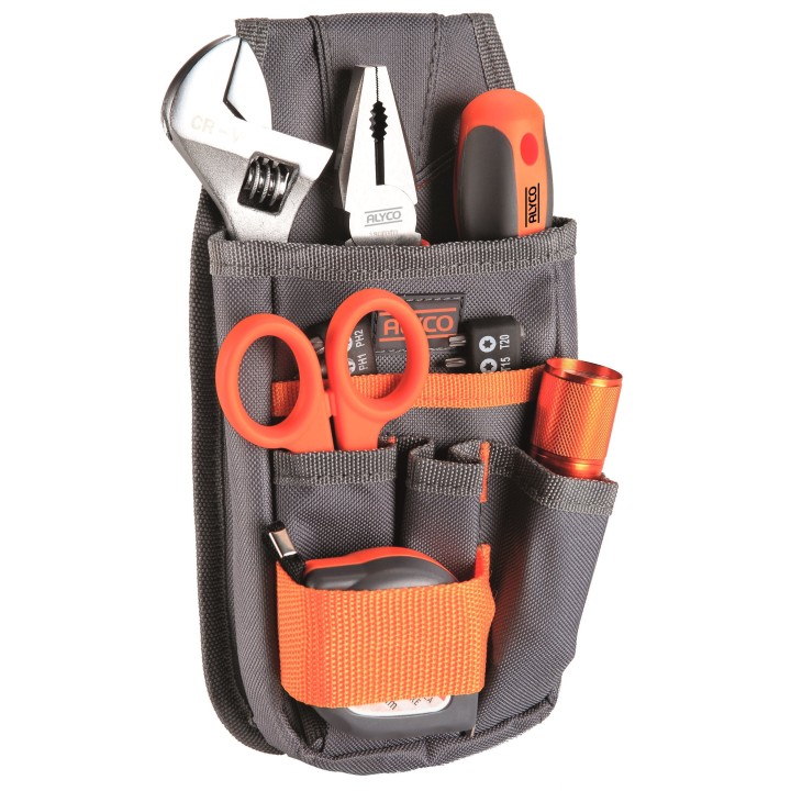 Bolsa De Nylon Con 15 Htas. ALYCO ORANGE