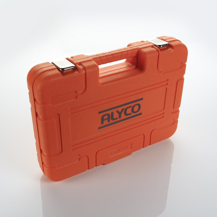 Juego de Herramientas Combinadas 113 Pzs ALYCO ORANGE