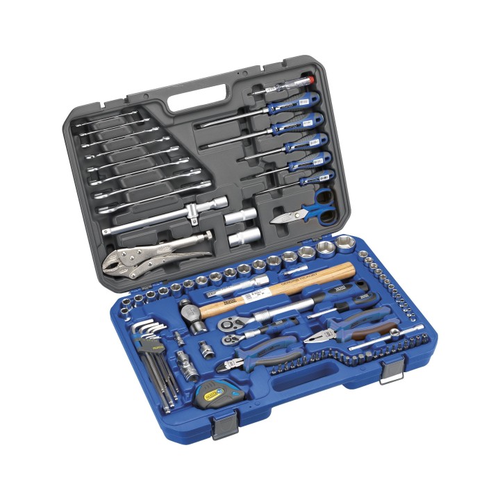 Juego de Herramientas Combinada 98 Pzs. con Carracas Extensibles de
