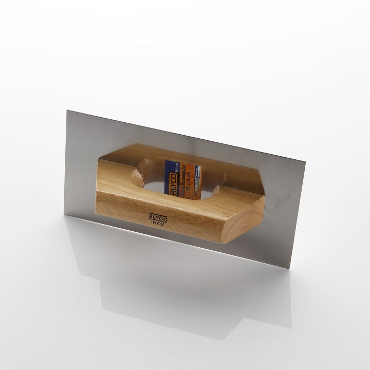 Llana Rectangular Inoxidable Mango Madera ALYCO ALYCO