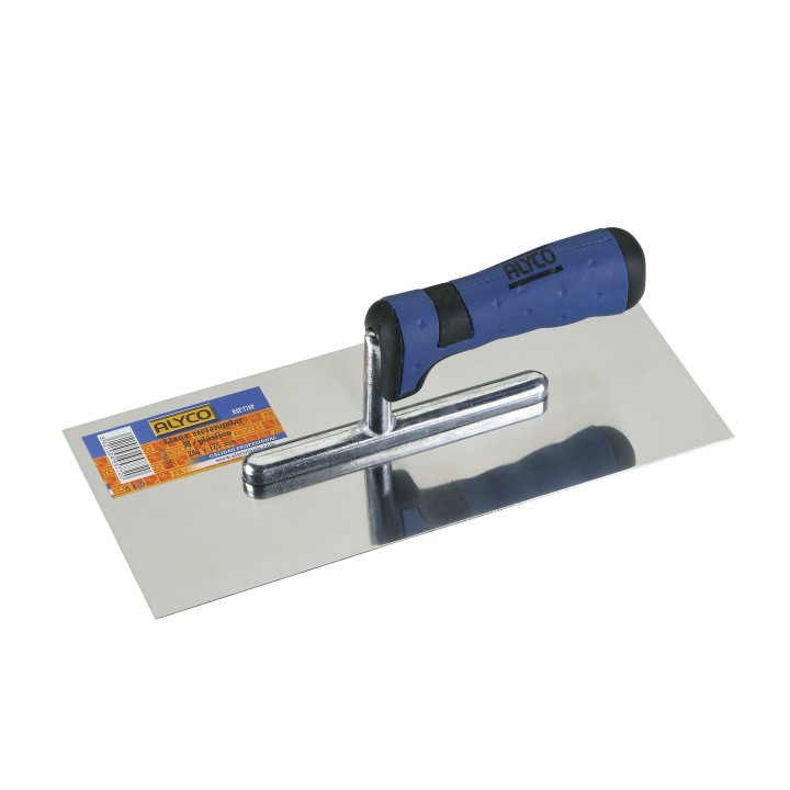 Llana rectangular De Acero Inoxidable Con Mango Bimaterial ALYCO