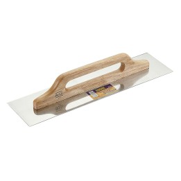Llana Para Yesero De Acero Inoxidable Con Mango De Madera ALYCO
