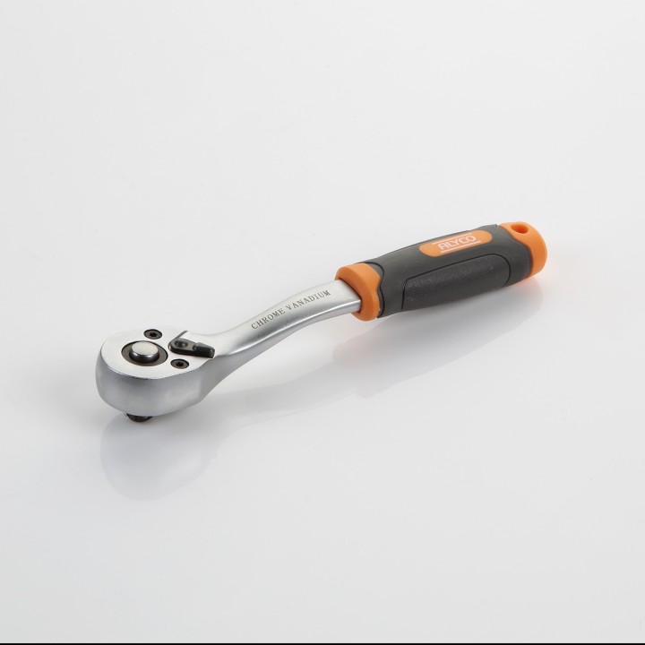 Llave De Carraca De Cuadradillo 1/4" 72 Dientes ALYCO ORANGE