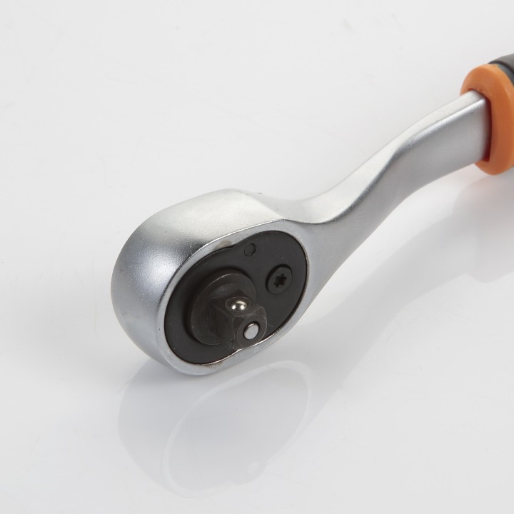 Llave De Carraca De Cuadradillo 1/4" 72 Dientes ALYCO ORANGE